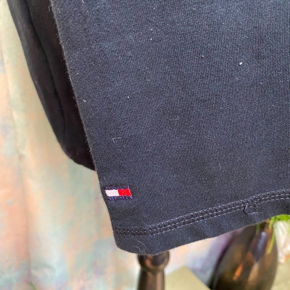 📌Tommy Hilfiger Black Half-Zipper Top Sweatshirt - Picture 7 of 14